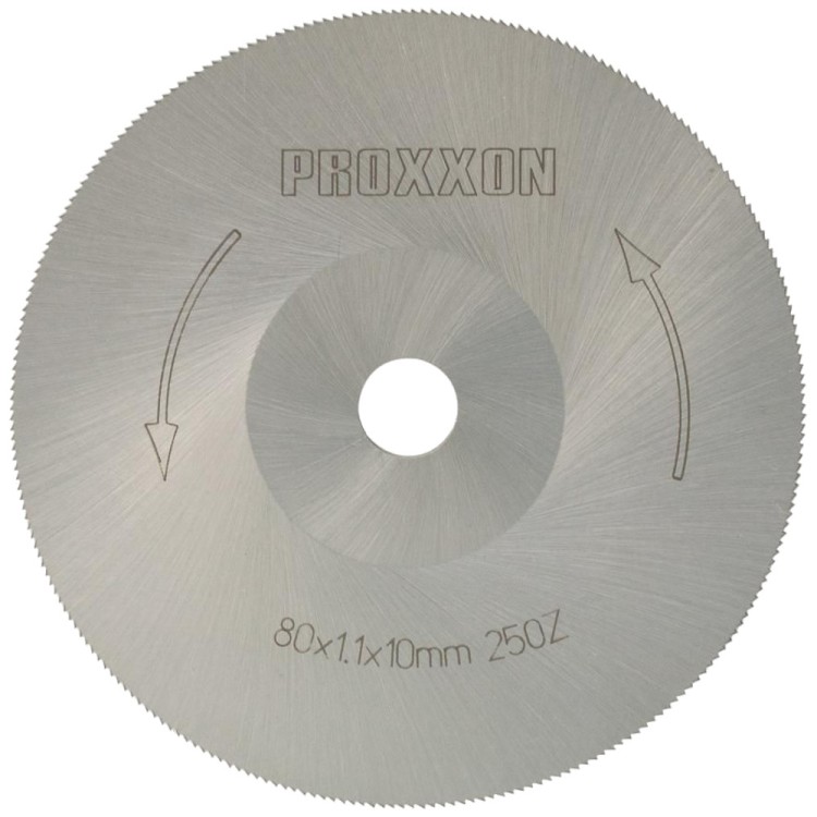 PROXXON Tarcza tnąca HSS 80 x 1.5 x 10mm 250z PR28730