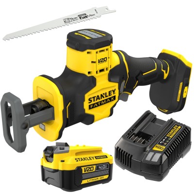 Piła szablasta akumulatorowa 18V V20 Stanley SFMCS305B + aku 4Ah ład
