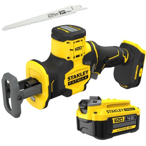 Piła szablasta akumulatorowa 18V V20 Stanley SFMCS305B + aku 4Ah