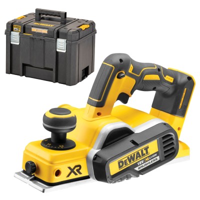 Strug akumulatorowy hebel 18V XR DeWALT DCP580N + skrzynia TSTAK VI
