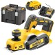 Strug akumulatorowy hebel 18V XR DeWALT DCP580N + TSTAK VI + aku 5Ah + ład