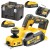 Strug akumulatorowy hebel 18V XR DeWALT DCP580N + TSTAK VI + 2x aku 5Ah PowerStack + ład
