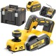 Strug akumulatorowy hebel 18V XR DeWALT DCP580N + TSTAK VI + aku 6Ah + ład