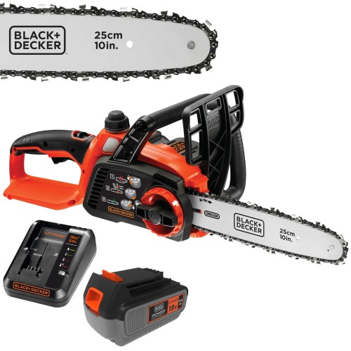 Pilarka łańcuchowa akumulatorowa 25cm 18V 1x 5,0Ah Black Decker GKC1825