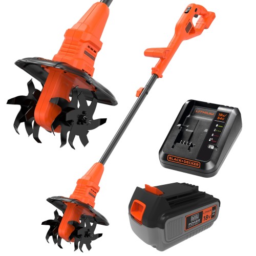 Glebogryzarka akumulatorowa 18V Black Decker BETL1820 + aku 5Ah + ład