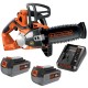 Piła łańcuchowa akumulatorowa 18V 20cm Black Decker GKC1820 + 2x aku 4Ah + ład