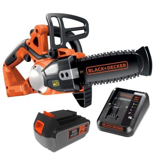 Piła łańcuchowa akumulatorowa 18V 20cm Black Decker GKC1820 + aku 5Ah + ład
