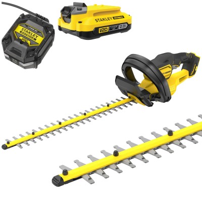 Nożyce do żywopłotu 55cm 18V Stanley FatMax V20 SFMCHT655 1x 2,0Ah