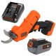 Sekator akumulatorowy 18V 25mm BLACK DECKER BCPP18B + aku 4Ah + ład