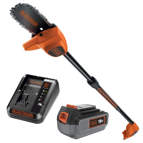 Piła łańcuchowa do gałęzi na wysięgniku 18V BLACK DECKER GPC1820B + aku 4Ah + ład