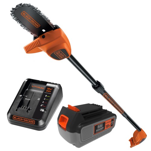 Piła łańcuchowa do gałęzi na wysięgniku 18V BLACK DECKER GPC1820B + aku 5Ah + ład