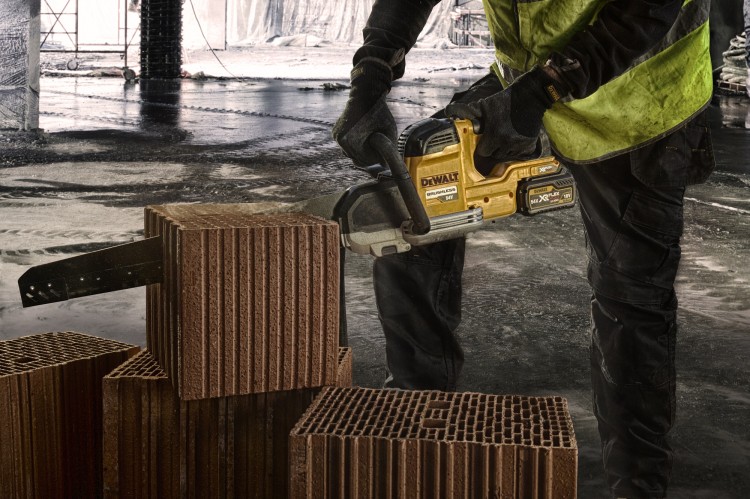 DEWALT DCS397T2 pilarka Alligator FlexVolt 54V 430 mm zastosowanie