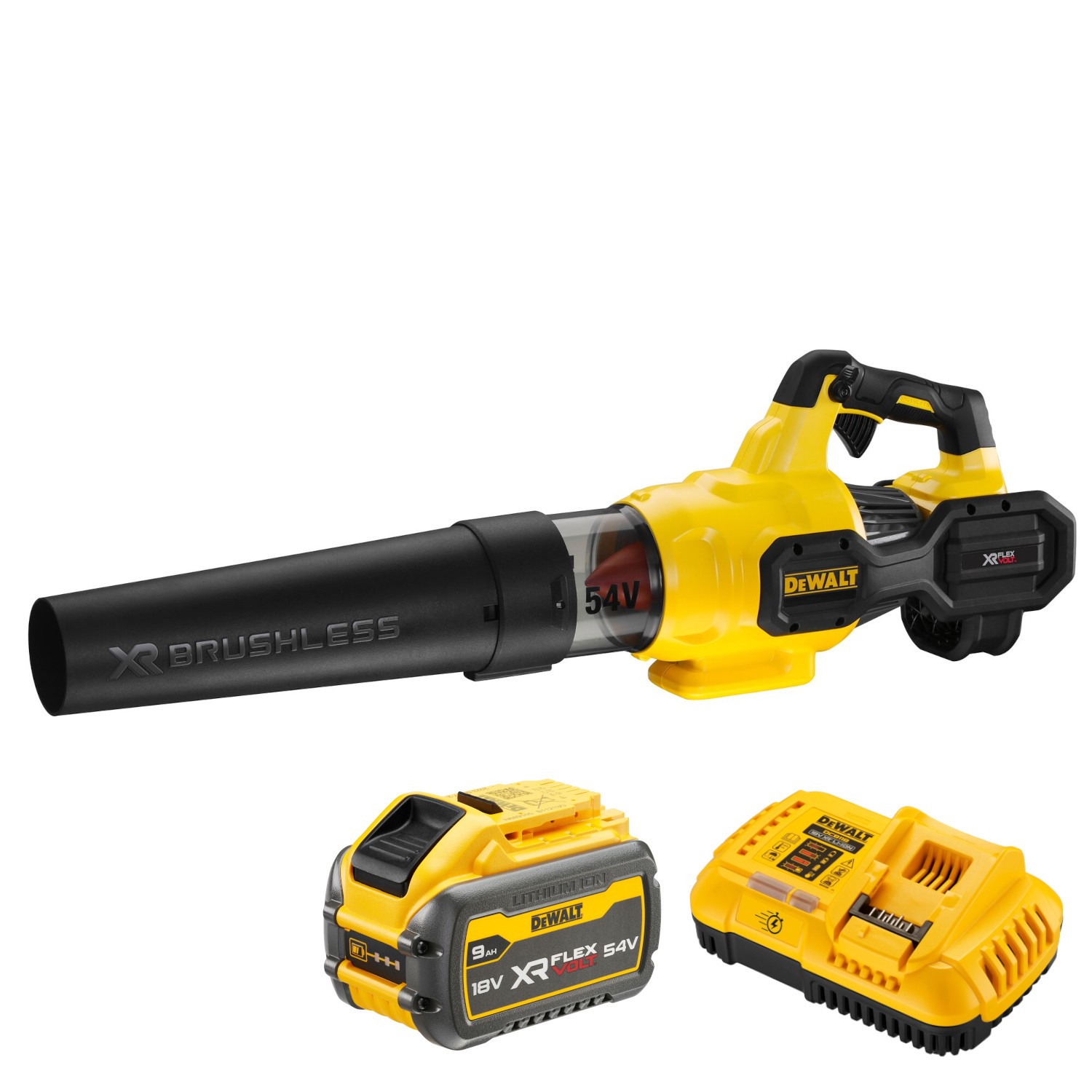 Dmuchawa akumulatorowa 18V/54V 9Ah ład DeWALT DCMBA572X1