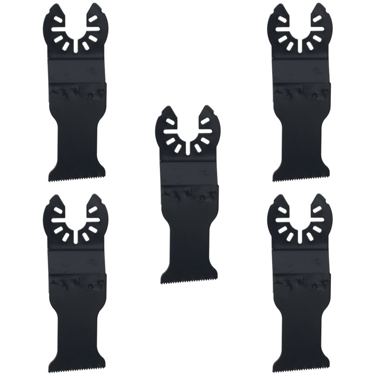Zestaw 5 brzeszczotów BiM 32 x 43 mm do cięcia wgłębnego DT20776