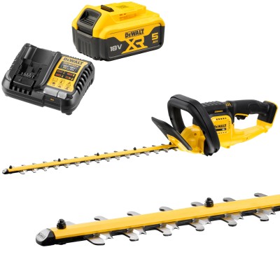 Nożyce do żywopłotu 18V XR 55cm 1x 5,0Ah DeWALT DCMHT563P1