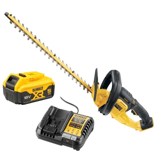 Nożyce akumulatorowe do żywopłotu 55cm 18V 5Ah ład DEWALT DCM563P1