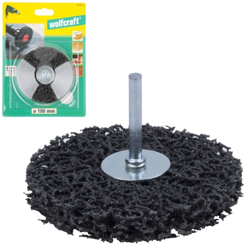 Uniwersalny dysk czyszczący na wiertarkę Ø100 mm Wolfcraft 1674000