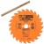 CMT 291.165.24H Tarcza piła do drewna litego sklejki OSB 165 x 20mm 24z + ołówek