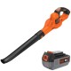 Dmuchawa ogrodowa akumulatorowa 18V 1x 4,0Ah Black Decker GWC1820