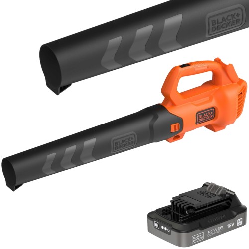 BLACK DECKER Akumulatorowa Dmuchawa ogrodowa do liści 18V 1x 2,0Ah BCBL200