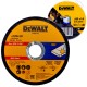 Tarcza do metalu stali INOX 125mm 10szt. DeWALT DT3507