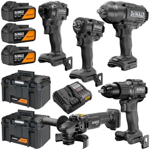 Zestaw 5 elektronarzędzi 18V 3x 5,0Ah Dewalt McLaren DCK5222MP3T