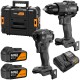 Wkrętarka DCD86M + Zakrętarka DCF86M 18V 2x 5Ah Dewalt McLaren DCK2222MP2T