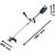 Wykaszarka Bosch PRO GFR18V-25BH wymiary
