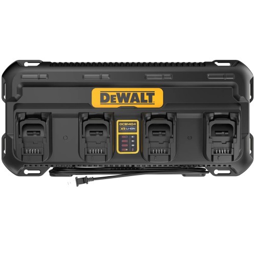 DeWALT ładowarka 4 portowa do akumulatorów DCB1404 12V/18V napięcie 4A XR