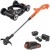 Podkaszarka żyłkowa 18V 1x 1,5Ah 25cm Black Decker ST1823 + Podstawa CM100
