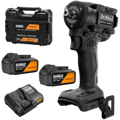 Akumulatorowy klucz udarowy 18V XR 406Nm 2x 5,0Ah Dewalt x McLaren DCF92MP2T