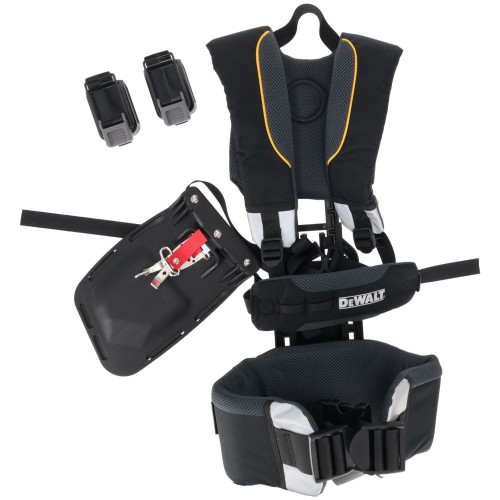 Uprząż szelki do pracy z kosą podkaszarką DEWALT