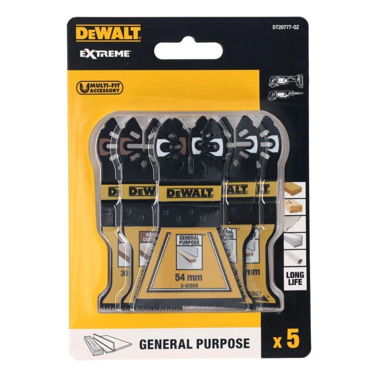DeWALT  DT20777 5 brzeszczotów