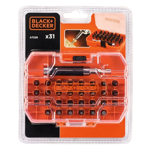 31-częściowy zestaw bitów do wkrętarki BLACK DECKER