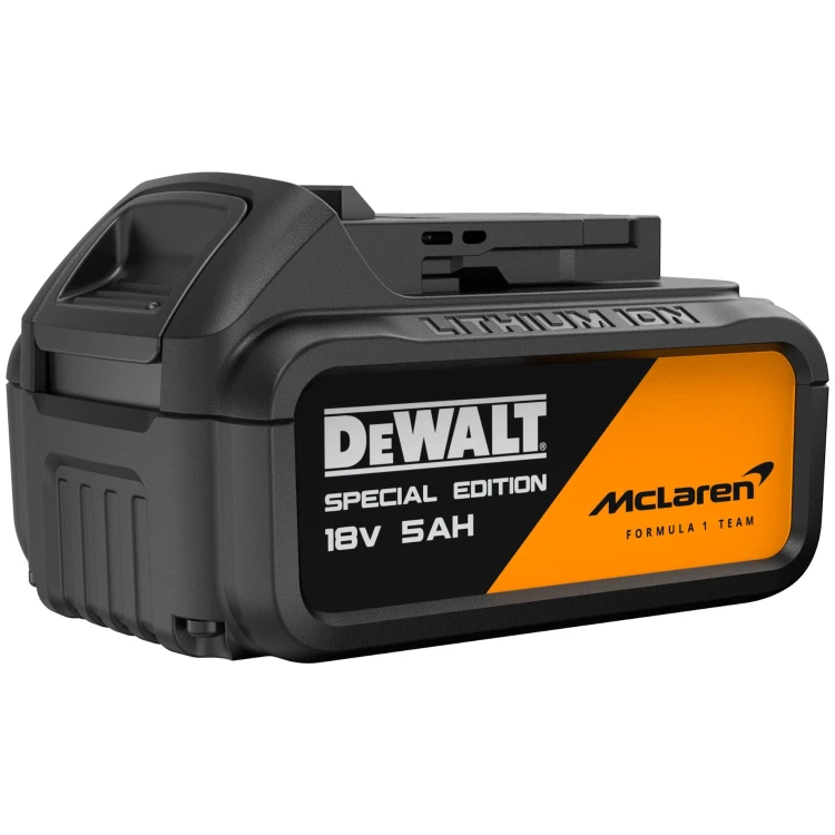 DEWALT Akumulator Li-Ion 18V 5.0Ah edycja specjalna McLaren DCB184