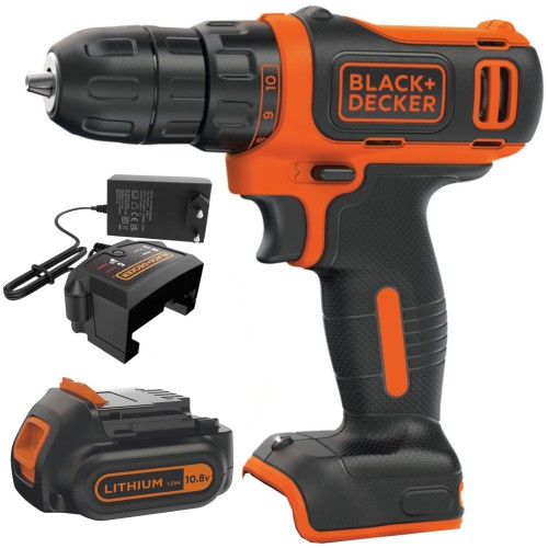 Wiertarko-wkrętarka 10,8V 1,5Ah Black Decker BDCDD12