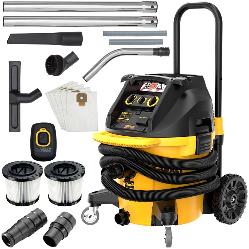 DeWalt Odkurzacz przemysłowy 1400W 38l klasa M + akcesoria DWV905MKIT