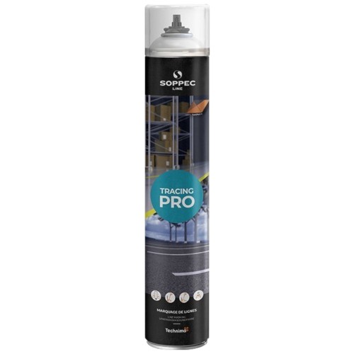Farba marker biały Tracing Pro do znakowania linii 750ml