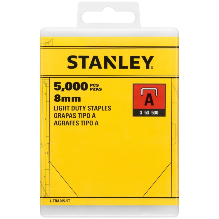 Zszywki typu "A" (3/53/530) STANLEY 1-TRA205-5T