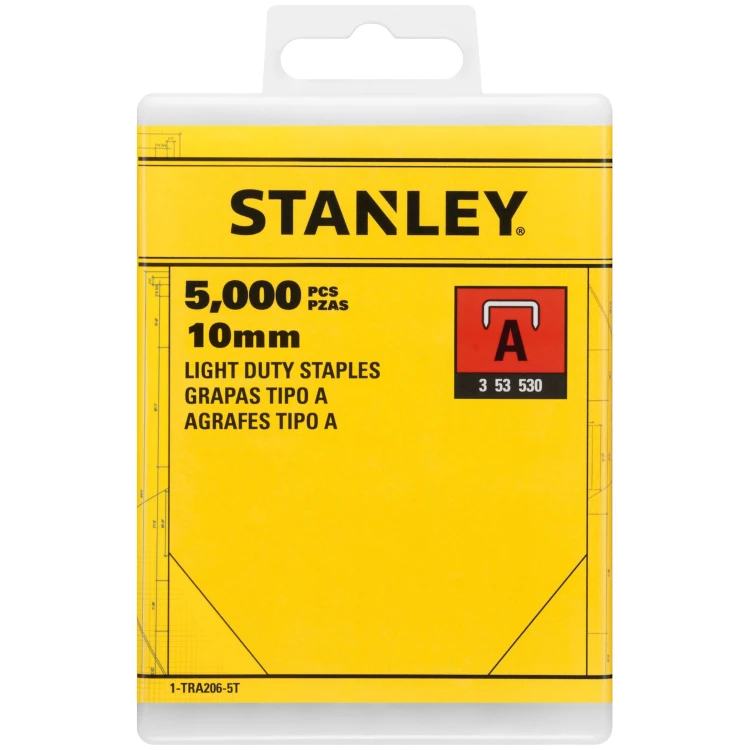 Zszywki typu "A" (3/53/530) STANLEY 1-TRA206-5T