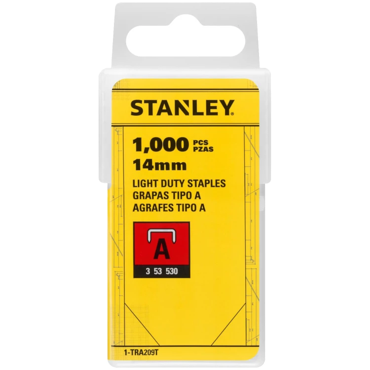 Zszywki typu "A" (3/53/530) STANLEY 1-TRA209T