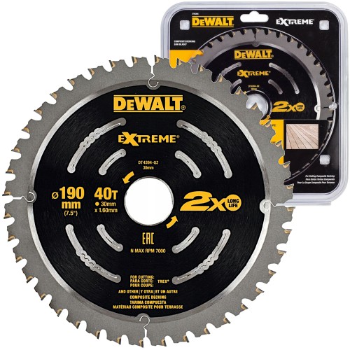 DEWALT DT4394 Tarcza pilarska