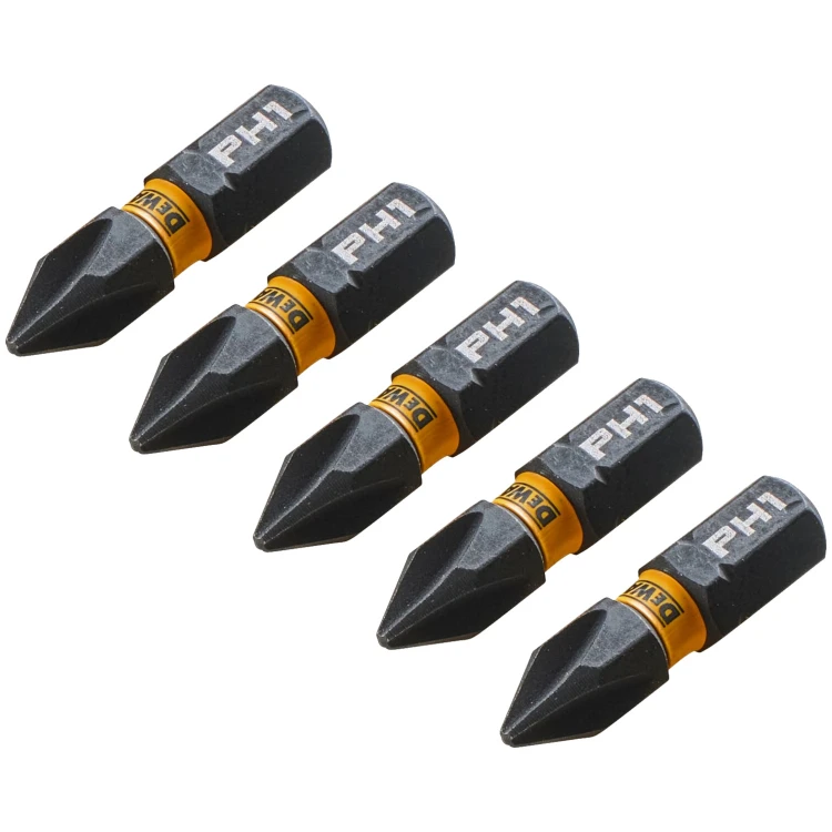 Końcówki wkrętarskie Ph1 DEWALT DT7993T