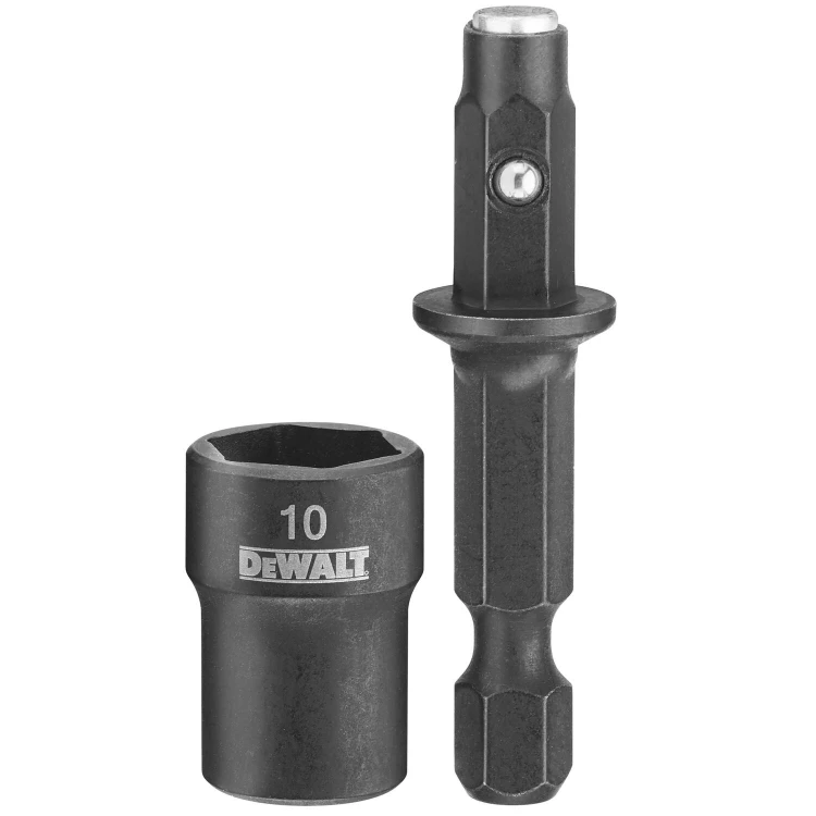 Klucz nasadowy 10 x 75mm nasadka sześciokątna hex Dewalt DT7466