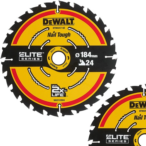 DEWALT DT90257 TARCZA PILARSKA DO DREWNA 184x20mm 24z