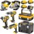 DeWalt Zestaw combo 5 narzędzi akumulatorowych 18V 3x5,0Ah DCK551P3T