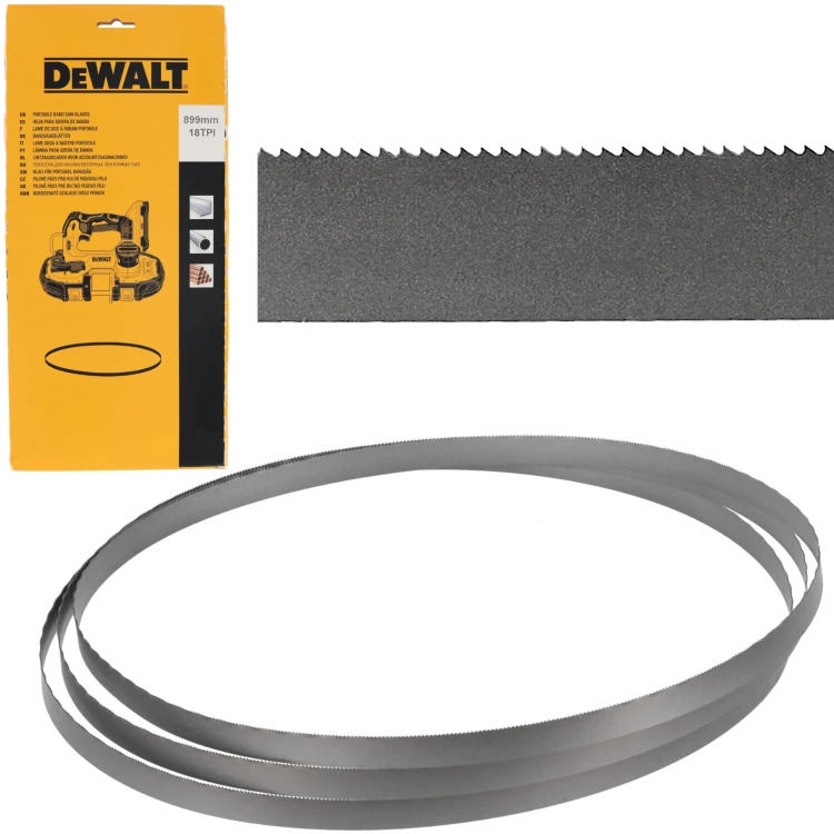 DeWALT DT8477 Zestaw Brzeszczotów do pilarki taśmowej 3szt. 899mm 18TPI