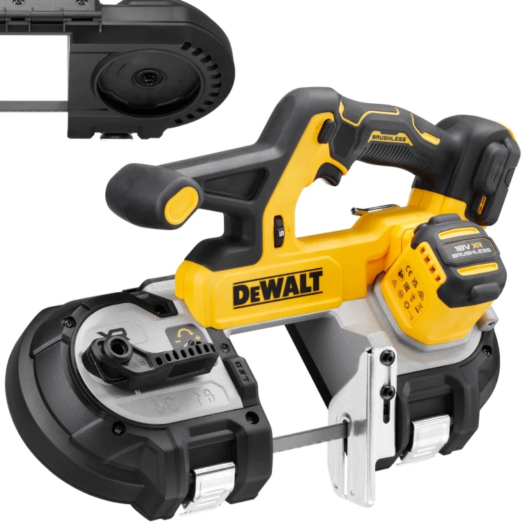 DeWALT Pilarka taśmowa do metalu akumulatorowa 18V XR 899mm DCS378N BODY