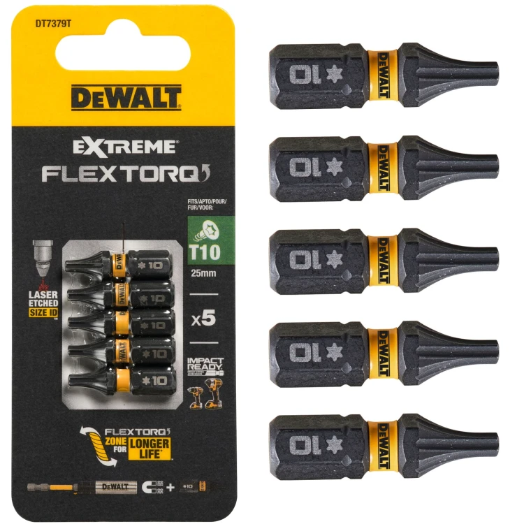 DEWALT DT7379T Bity Torx T10 25mm