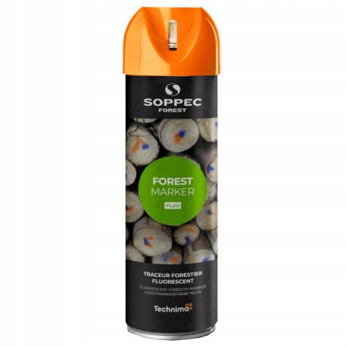 Farba spray pomarańczowa do znakowania drzew Fluo Forest Marker 500ml